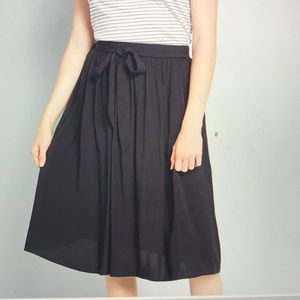ModCloth Stir Things Up Midi Skirt XS